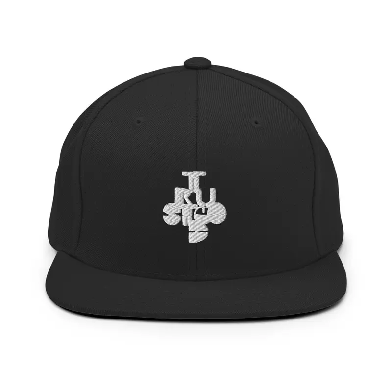 Trust God Diamond Stacked Logo Snapback 