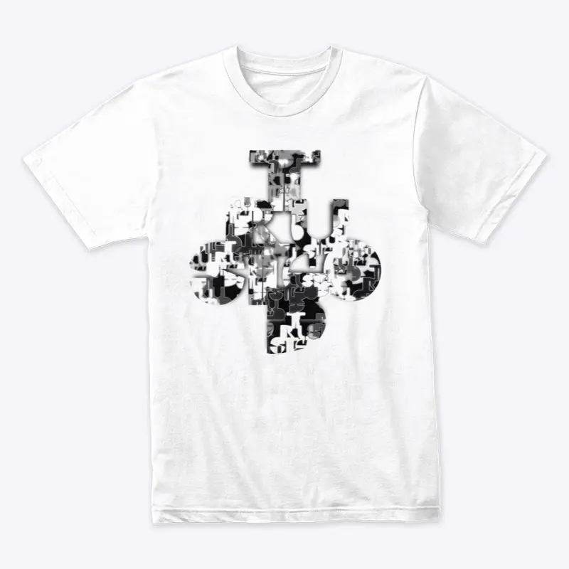 Trust God Diamond Stacked Logo T-Shirt